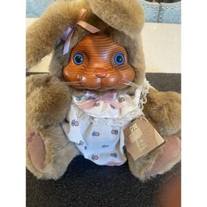 Robert Raikes Original Wooden Face "Ashley" Bunny Rabbit